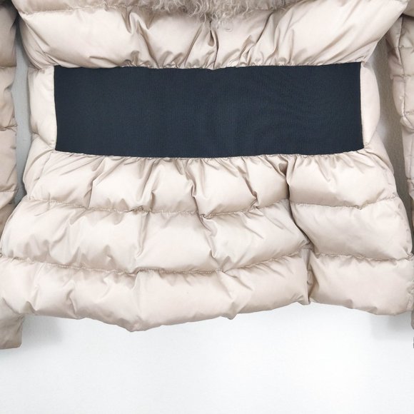 Moncler Cintrat Fur-Trimmed Hooded Puffer Coat - Picture 8 of 16